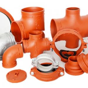 Ductile Iron Grooved Coupling and Fittings